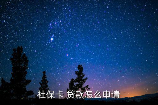社?？?貸款怎么申請(qǐng)