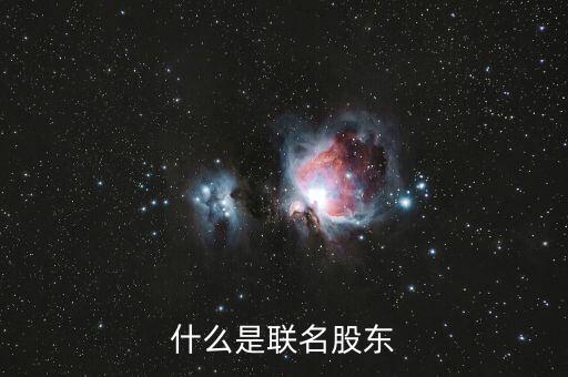 什么是聯(lián)席股東，什么是股東