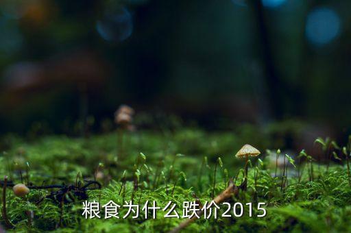 為什么現(xiàn)在糧食降價(jià)，現(xiàn)在的糧食為什么掉價(jià)了
