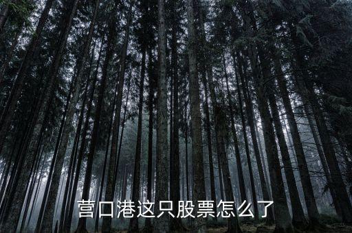 營口港為什么不漲，營口港現(xiàn)在會大漲嗎