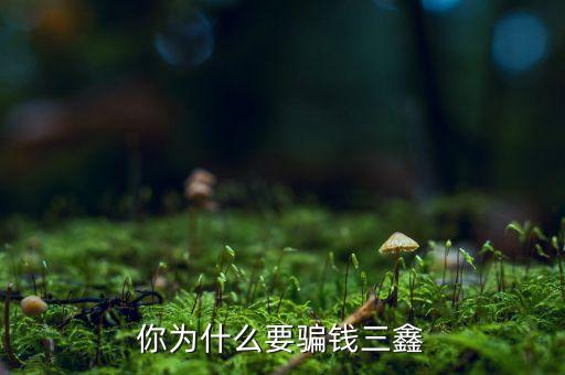 為什么中航三鑫，你為什么要騙錢(qián)三鑫