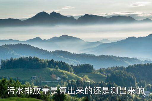 竹葉青酒什么時(shí)候建廠，污水排放量是算出來(lái)的還是測(cè)出來(lái)的