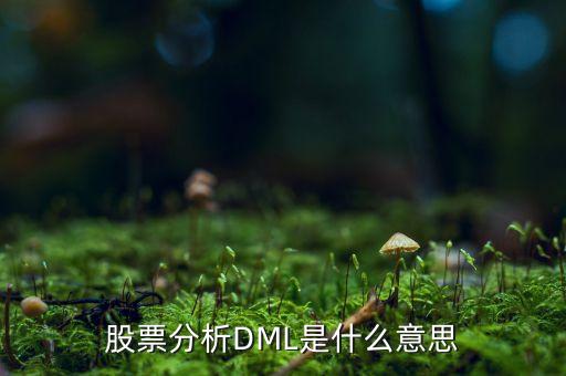 dml指標(biāo)什么意思，怎樣看懂股票dml線