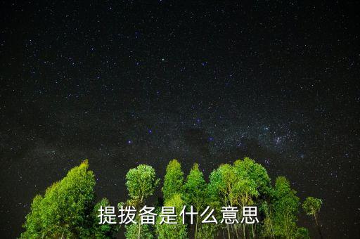什么叫撥備，提撥備是什么意思