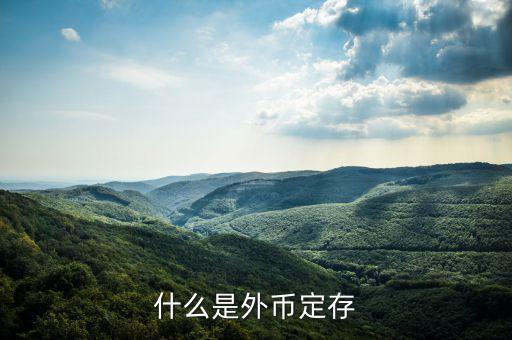 銀行為什么有外幣存款，外匯儲蓄是什么意思