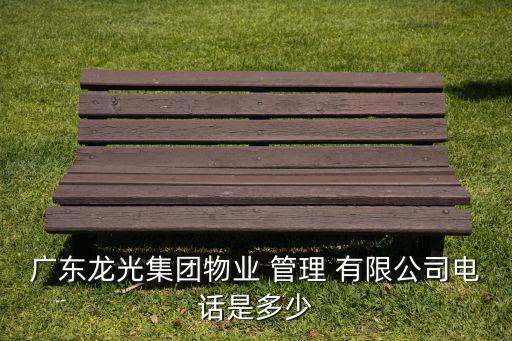 廣東龍光集團(tuán)物業(yè) 管理 有限公司電話(huà)是多少