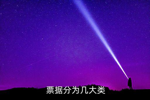  票據分為幾大類