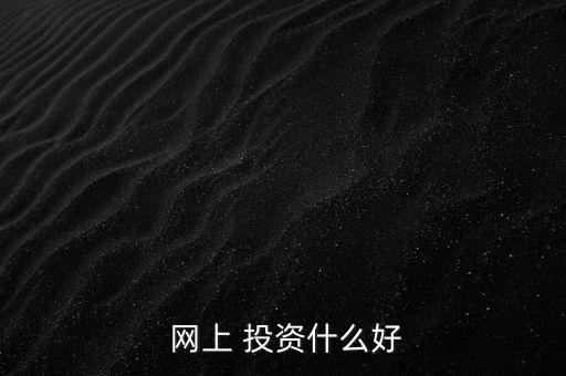  網上 投資什么好